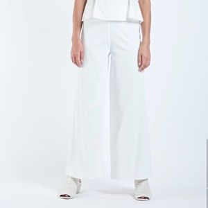 MATTHILDUR | Ivory ASA Classic Palazzo Pant Size 6